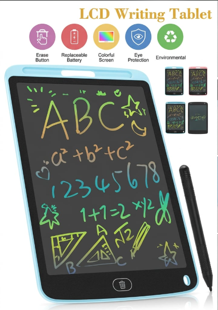 LCD Writing Tablet (Multicolor Screen)